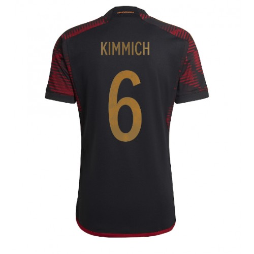 Pánský Fotbalový dres Německo Joshua Kimmich #6 MS 2022 Venkovní Krátký Rukáv